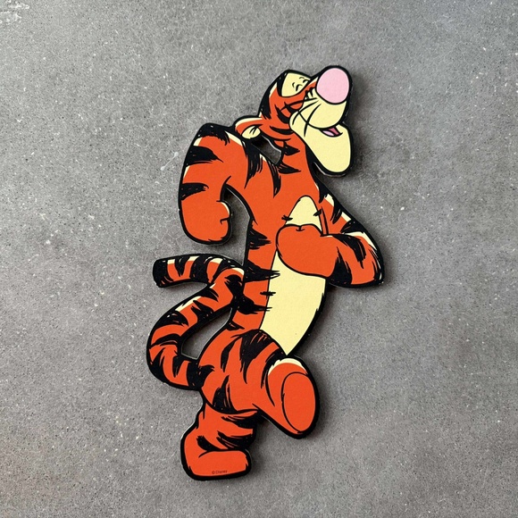 DISNEY WINNIE THE POOH PRESSBOARD WALL DECOR COMPLETE SET - Picture 3 of 7